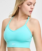 Reebok Id Train Tri-Back Mid-Impact Sports Bra