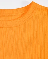Mode of One Men's Short-Sleeve Relaxed-Fit Crinkle T-Shirt, Exclusively at Macy's