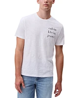 Calvin Klein Men's Classic Short Sleeve Crewneck Logo T-Shirt