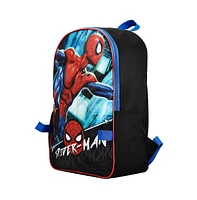 Marvel Spiderman superhero Kids Backpack and Lunch box Set for boys