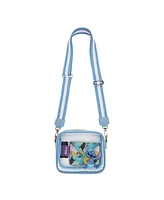 Lilo and Stitch Clear Stadium Crossbody with Envelope Shaped Wallet