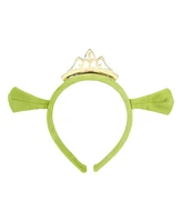 Shrek Fiona Ogre Crown Ears Headband and Heart Necklace Set