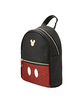 Disney Mickey Mouse Shorts Black 8.5" Micro Mini Backpack