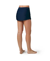 Free Country Women's Side Shirred Swim Skirt