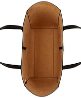 Lauren Ralph Pebbled Leather Extra-Large Cameryn Tote Bag