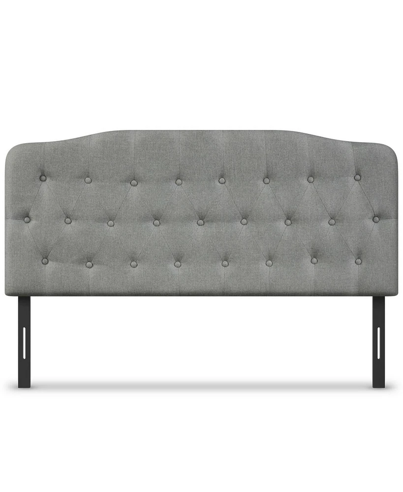 Queen Upholstered Headboard with Adjustable Heights