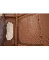 Inflatable Glamping Tent: 9.8 x 13ft, Waterproof, Windproof, Easy Setup