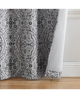 Elrene Home Fashions Berber Ikat Print Blackout Window Curtain Panel