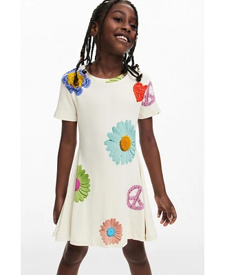 Desigual Girls Girls's Printed short dress