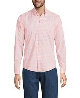 Lands' End Men's Long Sleeve Travel Kit Shirt