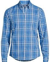 Lands' End Men's Tall Long Sleeve Travel Kit Shirt