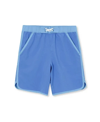 Lands' End Boys Chlorine Resistant Active Long Board Short