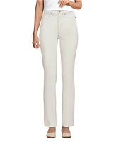 Lands' End Women's Petite Stretch Chino High Rise Slim Pants