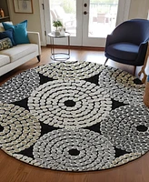 Addison Chantille ACN882 8'x8' Round Area Rug