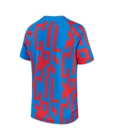 Men's Nike Blue Barcelona 2022/23 Pre-Match Top