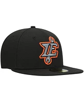 Men's New Era Black Inland Empire 66ers Authentic Collection Team 59FIFTY Fitted Hat