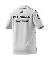 Adidas Women's White Mercedes-amg Petronas F1 Team Wear Top