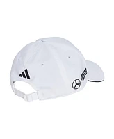 Adidas Women's White Mercedes-amg Petronas F1 Team Driver Wear Adjustable Hat