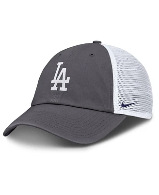 Nike Men's Gray Los Angeles Dodgers Adjustable Trucker Hat