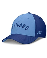 Nike Men's Royal/Light Blue Chicago Cubs Rise Swoosh Performance Flex Hat