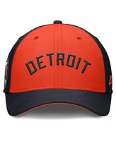 Nike Men's Navy/Orange Detroit Tigers Rise Swoosh Performance Flex Hat