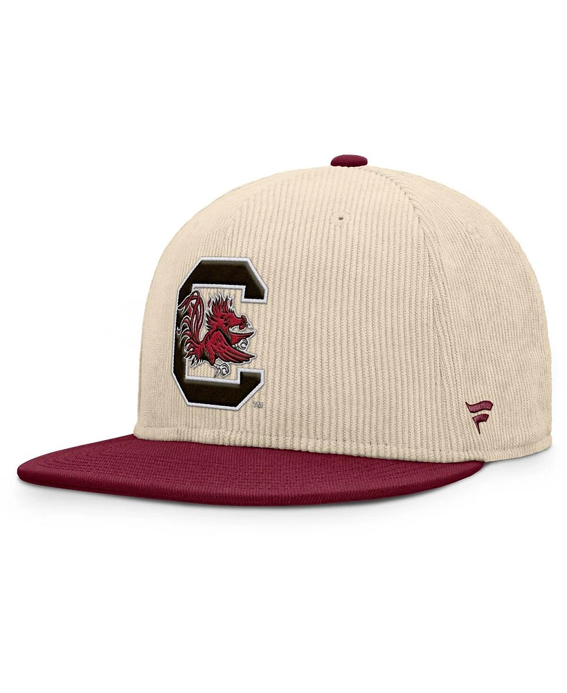 Fanatics Men's Tan South Carolina Gamecocks Catcher Snapback Hat