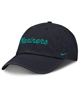 Nike Women's Navy Seattle Mariners Club Adjustable Hat