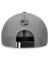 Fanatics Men's Gray Dallas Stars Authentic Pro Home Ice Trucker Adjustable Hat