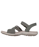 Skechers Women's Reggae Slim - Coffee Run Slingback Sandals from Finish Line
