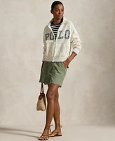 Polo Ralph Lauren Women's Logo Shawl-Collar Full-Zip Cardigan