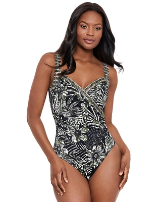 Miraclesuit Women's Zahara Sanibel Underwire One Piece Swimsuit