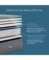 Beautyrest Level One 14.25" Medium Pillow Top Mattress