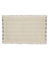 Saro Lifestyle Textured Weave Placemat, Set of 4