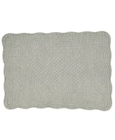 Saro Lifestyle Charming Quilted Placemat, Set of 4