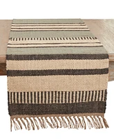 Saro Lifestyle Desert Dreamscapes Kilim Table Runner, 16" x 72"