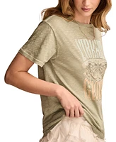 Lucky Brand Women's Vibrant Growth Boyfriend Tee