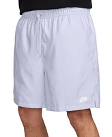 Nike Men's Club Flow Relaxed-Fit 6" Drawstring Shorts