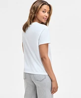 On 34th Women's La Femme Crewneck T-Shirt, Exclusively at Macy's