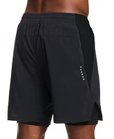Reebok Men's Lined Logo Shorts