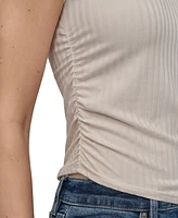 Dkny Jeans Women's Ribbed Cap-Sleeve T-Shirt
