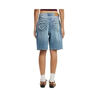 Cotton On Women's Super Baggy Denim Jort