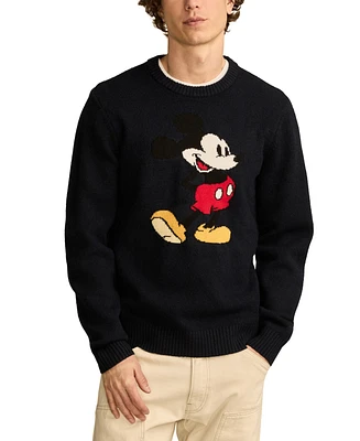 Lucky Brand Men's Mickey Mouse Pullover Sweater