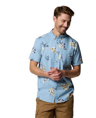 Columbia Men's Rapid Rivers Printed Short Sleeve Shirt