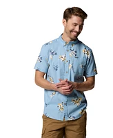 Columbia Men's Rapid Rivers Printed Short Sleeve Shirt