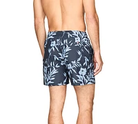 Tommy Hilfiger Men's Ombre Medium Length Drawstring 5" Swim Trunks