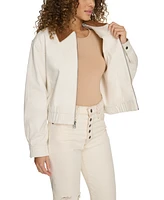 Levi's Women's Corduroy Collar Cotton Jacket