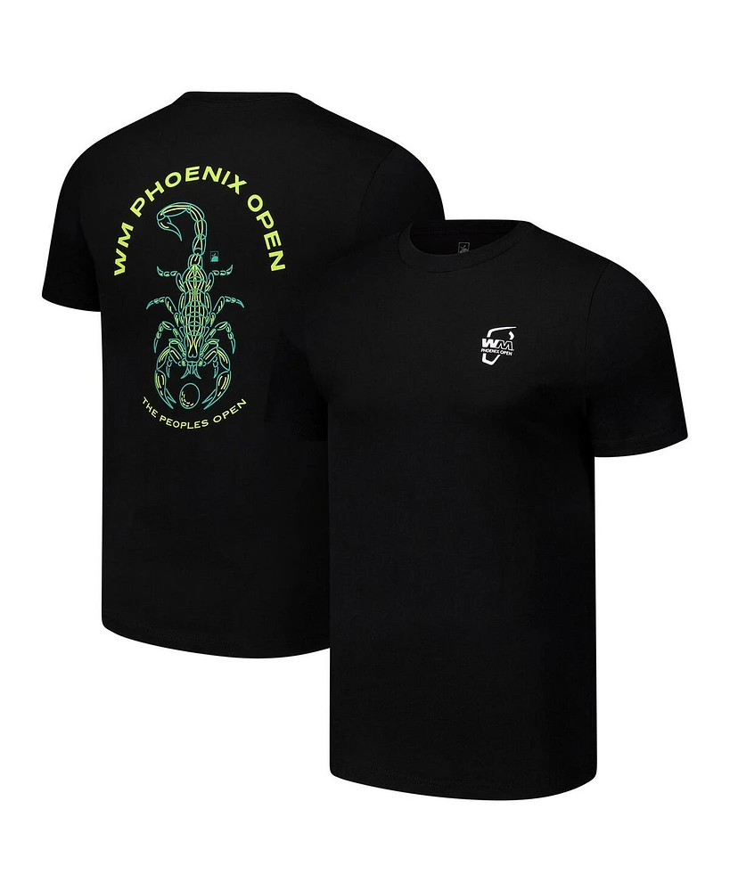 Flomotion Men's and Women's Black Wm Phoenix Open Scorpion T-Shirt