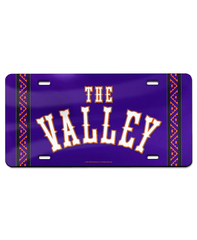 Wincraft Phoenix Suns 2024/25 City Edition Laser-Cut Acrylic License Plate