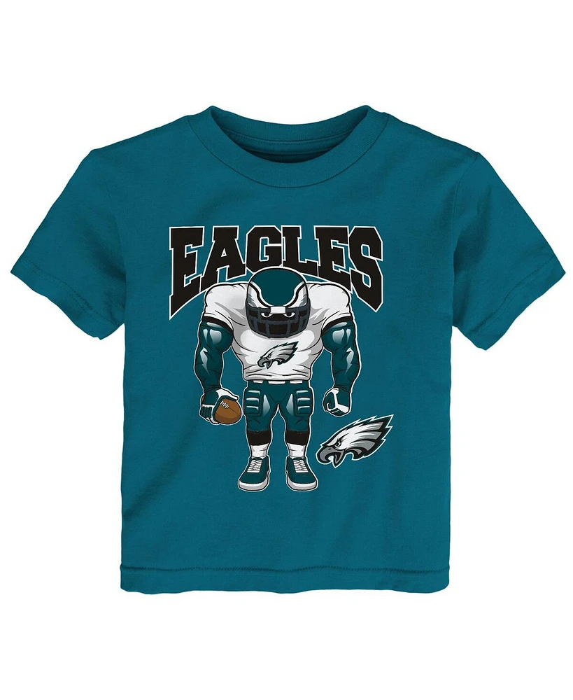 Outerstuff Toddler Midnight Green Philadelphia Eagles Brute Squad T-Shirt