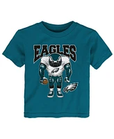Outerstuff Toddler Midnight Green Philadelphia Eagles Brute Squad T-Shirt